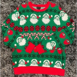 Alex Steven's "Hail Santa" Sweater